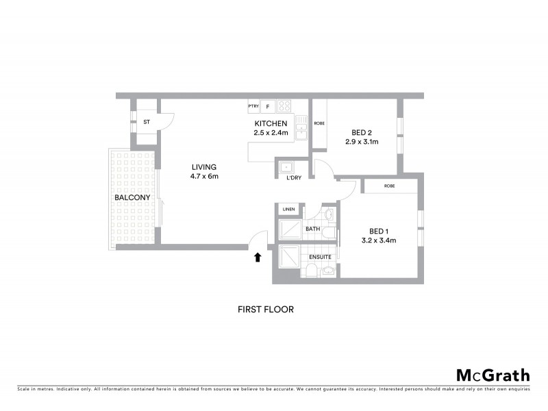 14/2 Trist Street, Franklin ACT 2913 Floorplan