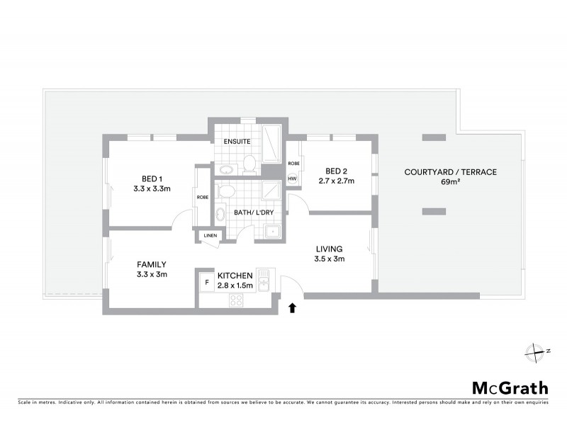 55/75 Elizabeth Jolley Crescent, Franklin ACT 2913 Floorplan