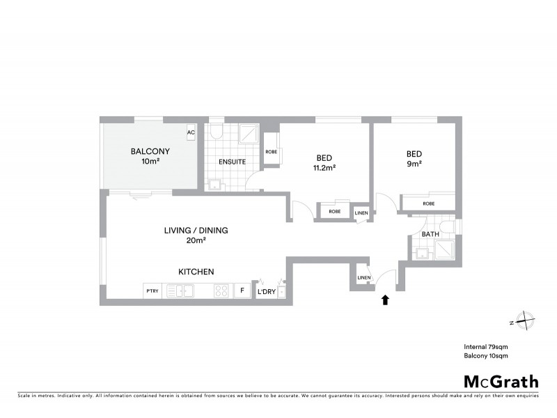 48/77 Gozzard Street, Gungahlin ACT 2912 Floorplan