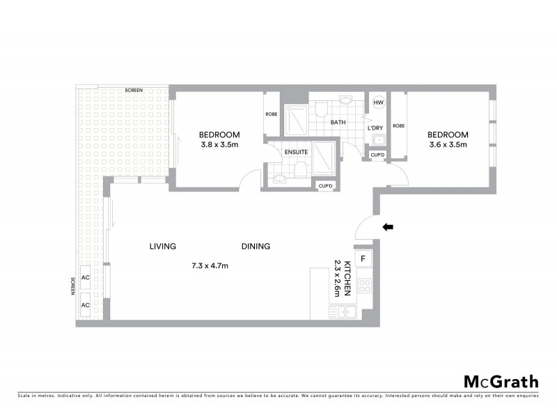 30/2 Eardley Street, Bruce ACT 2617 Floorplan