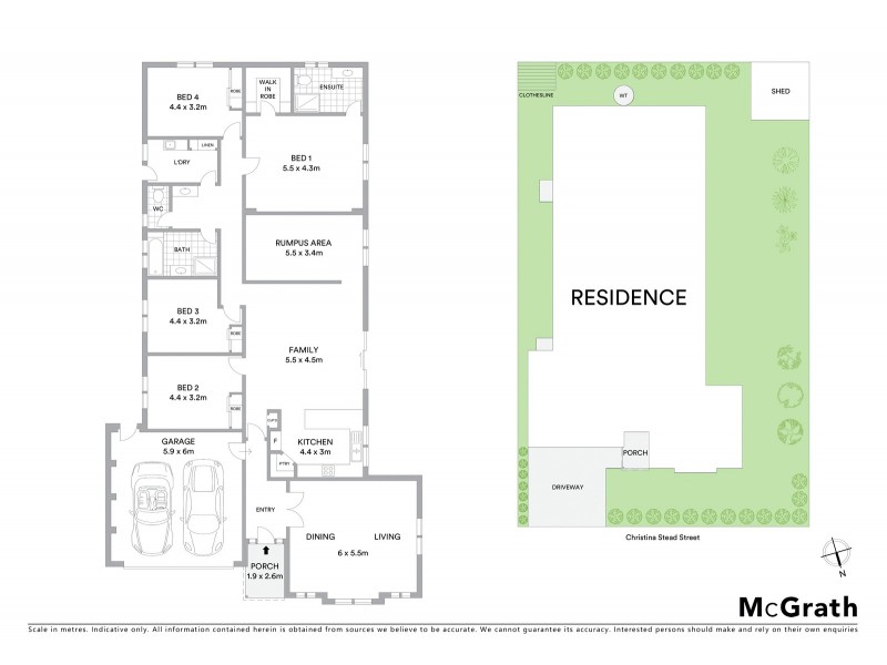 83 Christina Stead Street, Franklin ACT 2913 Floorplan
