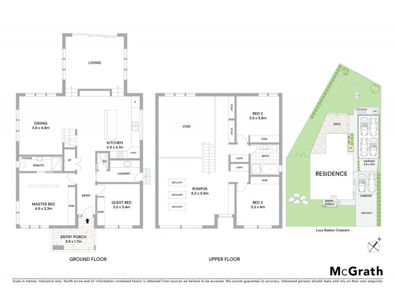 5 Lucy Beeton Crescent, Bonner ACT 2914 Floorplan