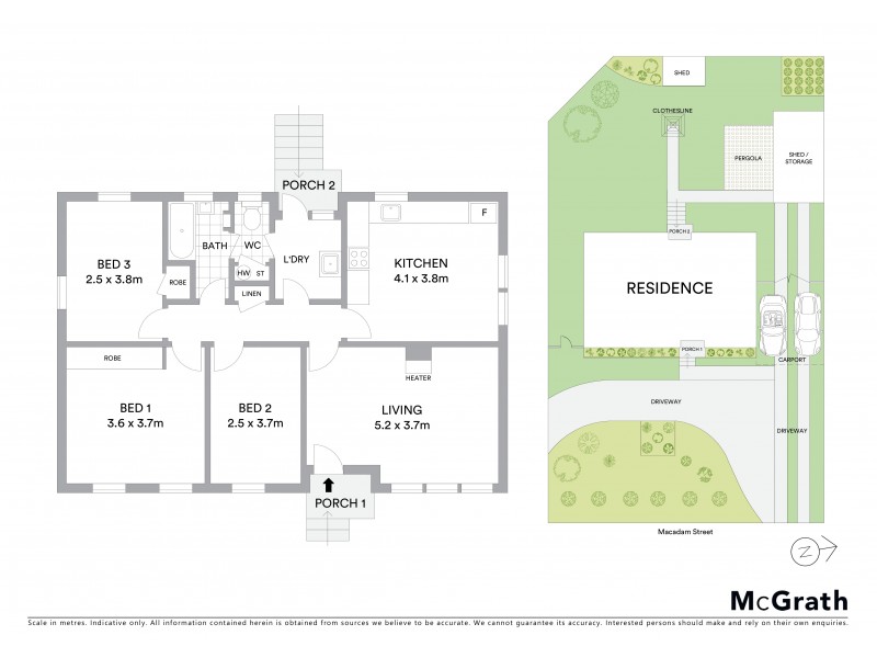 16 MacAdam Street, Page ACT 2614 Floorplan