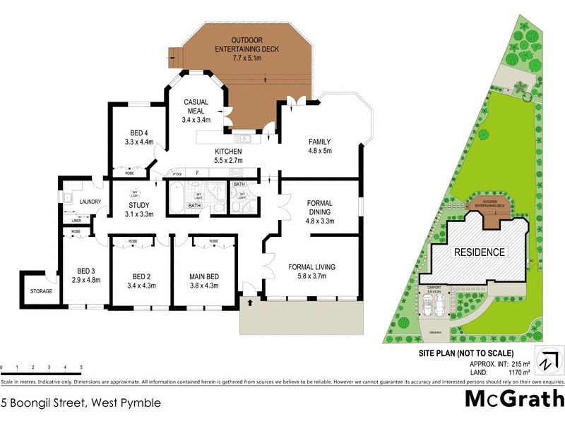 5 Boongil Street, West Pymble NSW 2073 Floorplan
