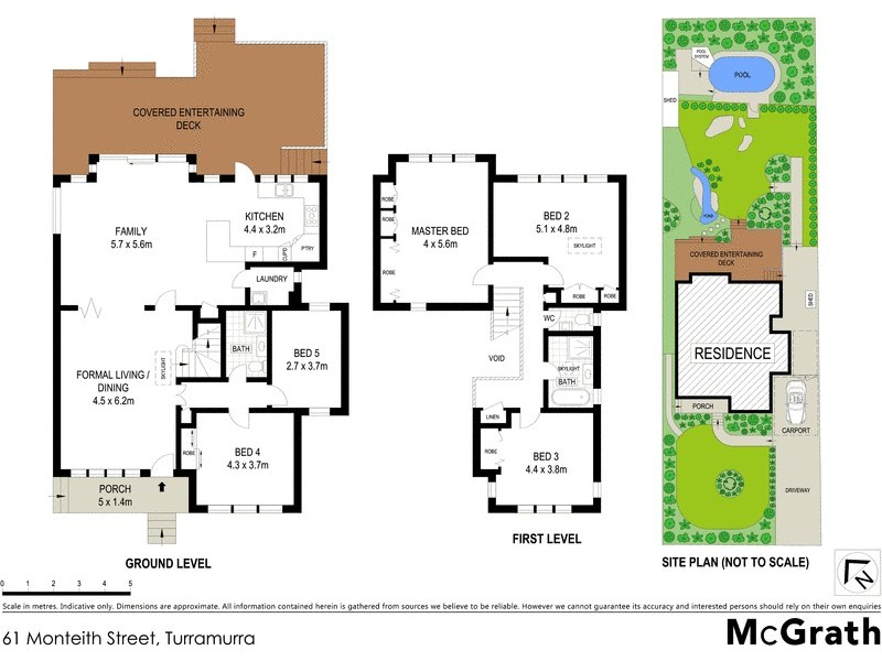 61 Monteith Street, Turramurra NSW 2074 Floorplan