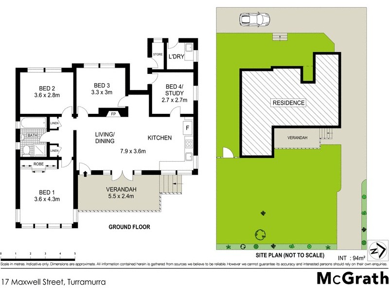 17 Maxwell Street, Turramurra NSW 2074 Floorplan
