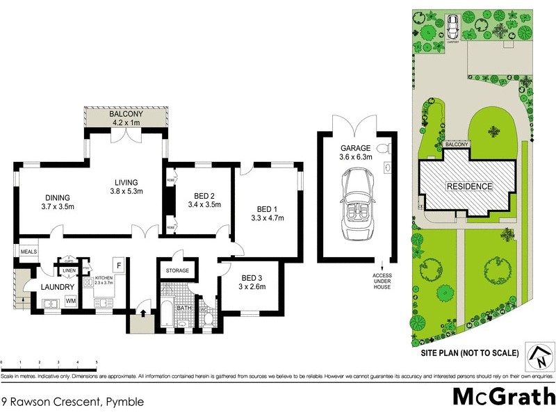 9 Rawson Crescent, Pymble NSW 2073 Floorplan