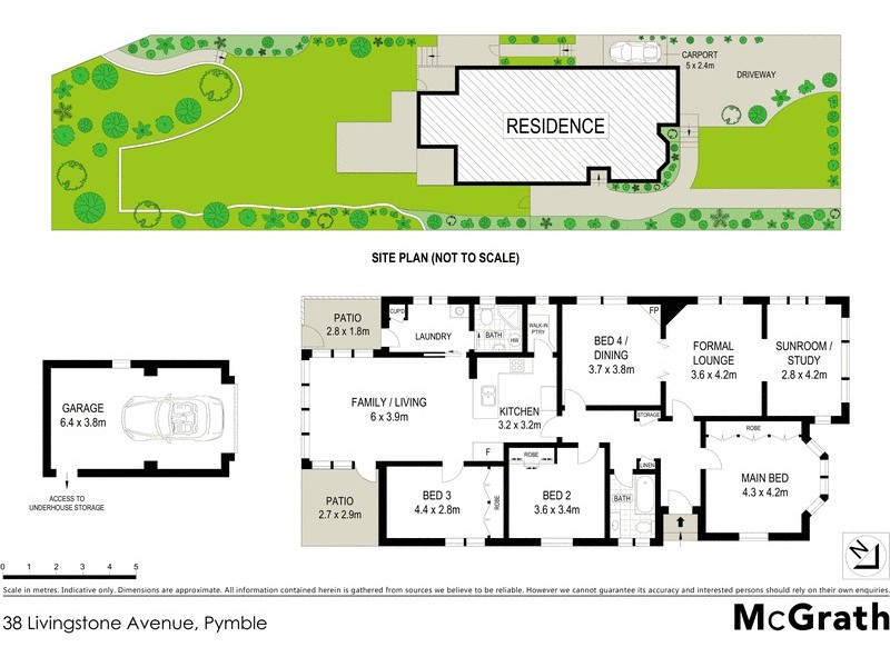 38 Livingstone Avenue, Pymble NSW 2073 Floorplan