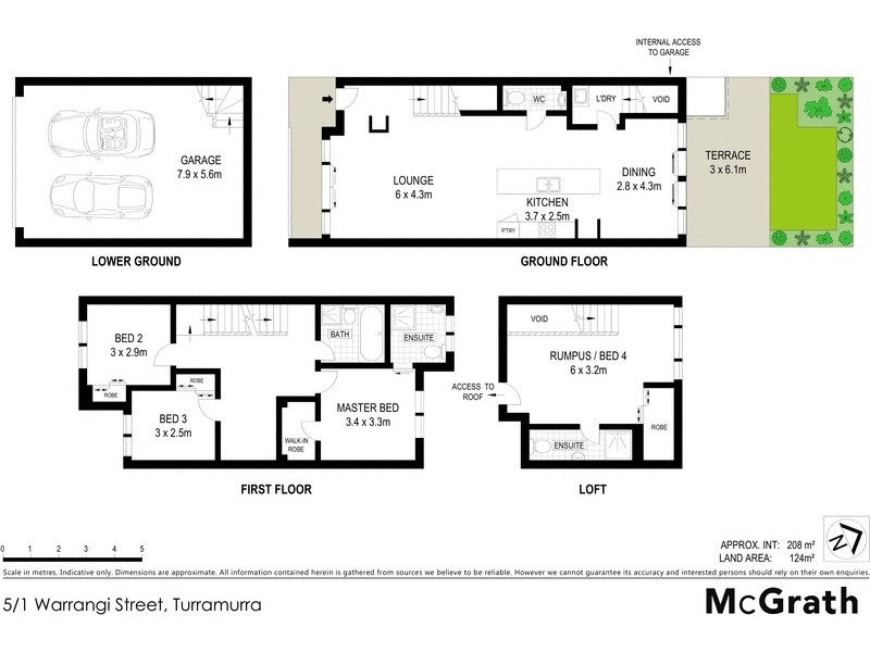 5/1 Warrangi Street, Turramurra NSW 2074 Floorplan