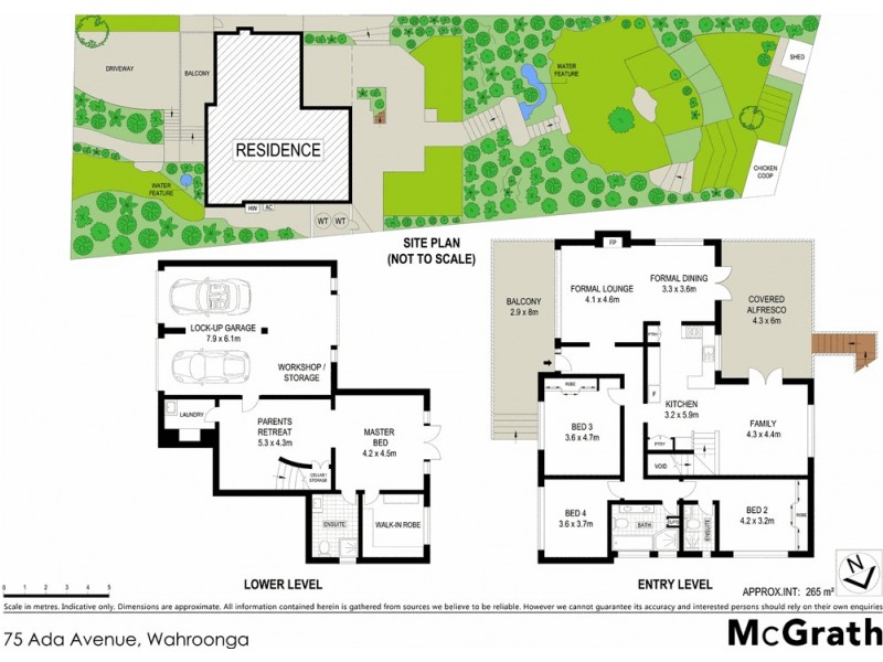 75 Ada Avenue, Wahroonga NSW 2076 Floorplan