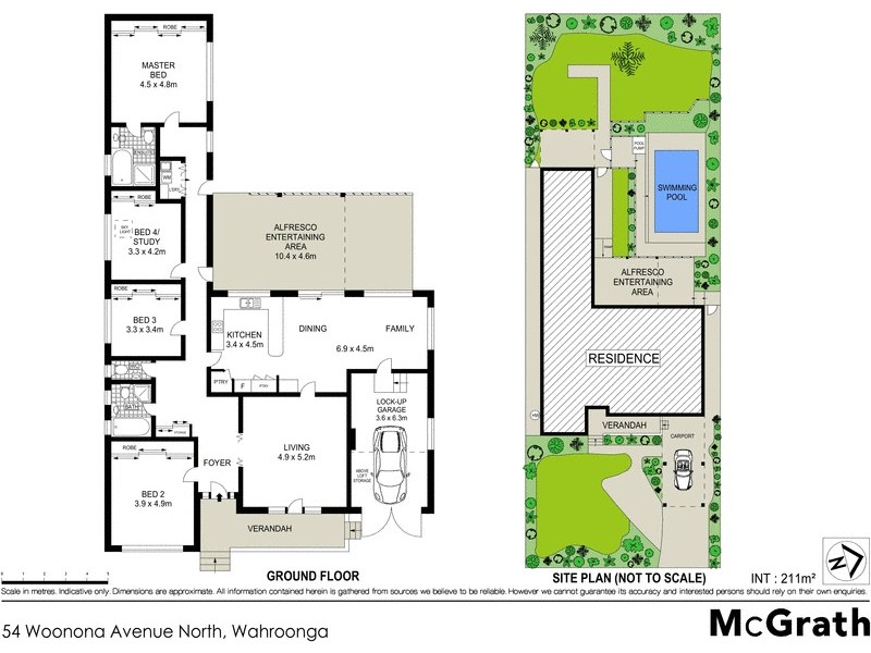 54 Woonona Avenue North, Wahroonga NSW 2076 Floorplan