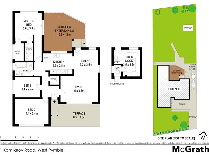 1 Kamilaroy Road, West Pymble NSW 2073 Floorplan