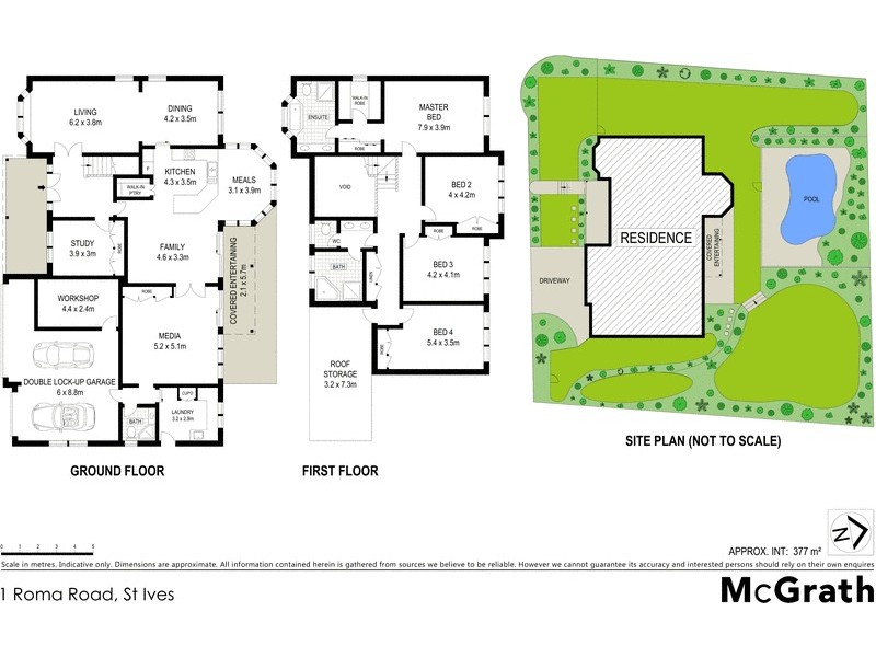 1 Roma Road, St Ives NSW 2075 Floorplan