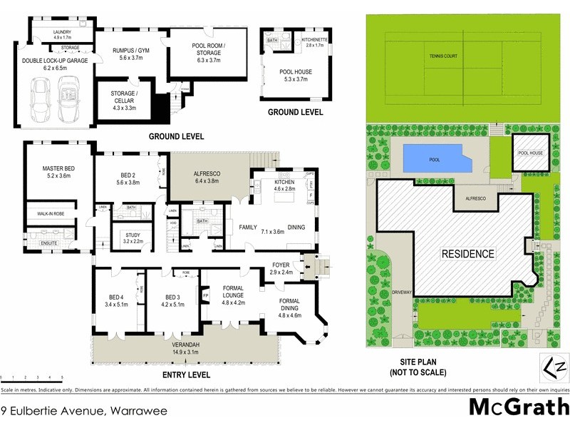 9 Eulbertie Avenue, Warrawee NSW 2074 Floorplan