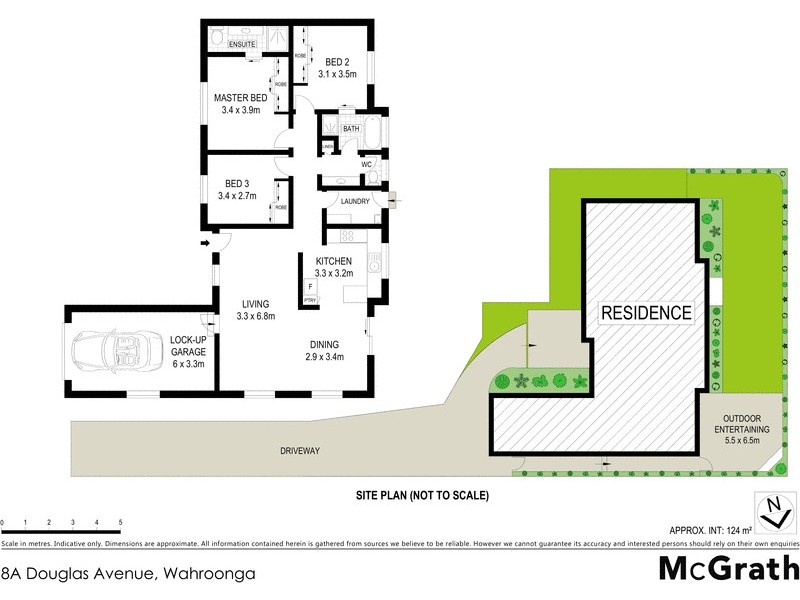 8A Douglas Avenue, Wahroonga NSW 2076 Floorplan