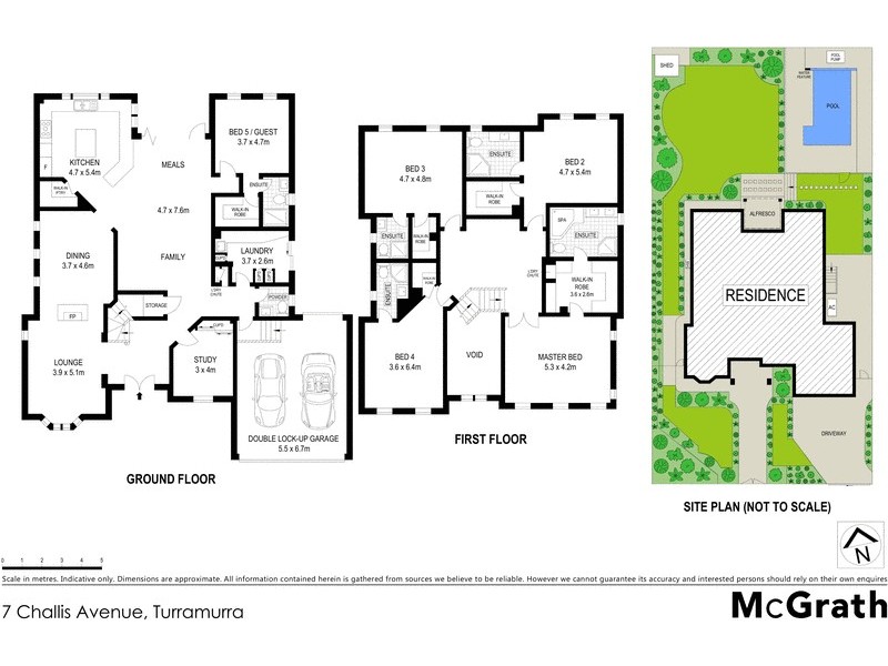 7 Challis Avenue, Turramurra NSW 2074 Floorplan
