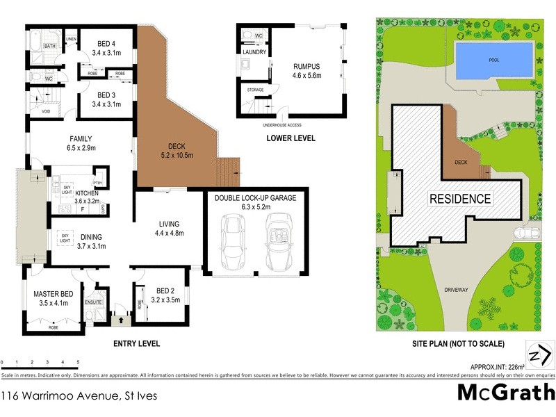 116 Warrimoo Avenue, St Ives NSW 2075 Floorplan