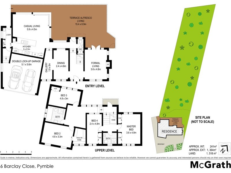 6 Barclay Close, Pymble NSW 2073 Floorplan