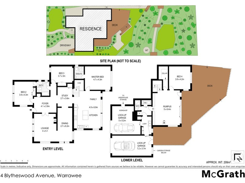 4 Blytheswood Avenue, Warrawee NSW 2074 Floorplan
