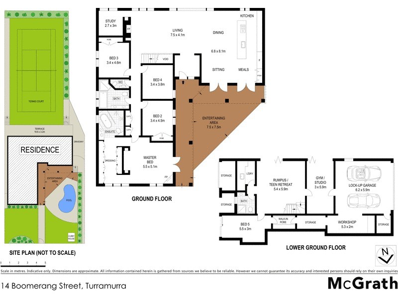 14 Boomerang Street, Turramurra NSW 2074 Floorplan