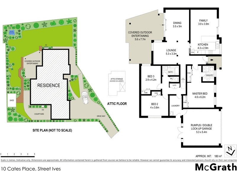 10 Cates Place, St Ives NSW 2075 Floorplan