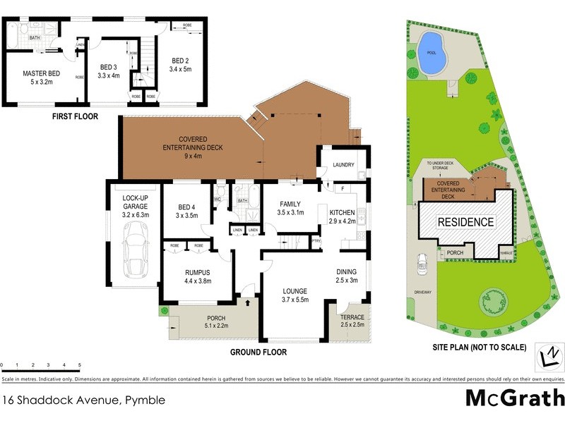 16 Shaddock Avenue, Pymble NSW 2073 Floorplan