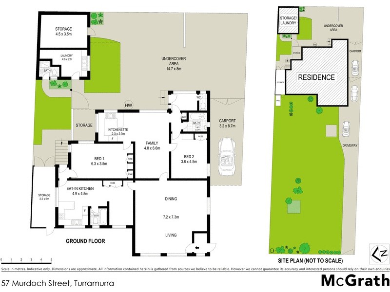 57 Murdoch Street, Turramurra NSW 2074 Floorplan