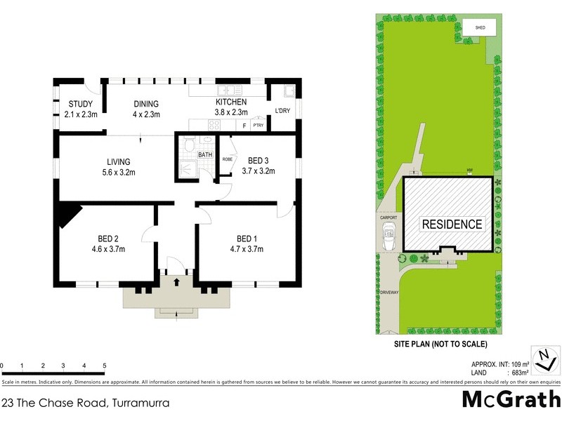 23 The Chase Road, Turramurra NSW 2074 Floorplan