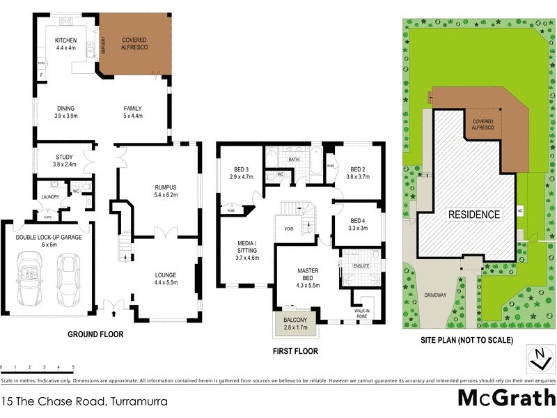 15 The Chase Road, Turramurra NSW 2074 Floorplan