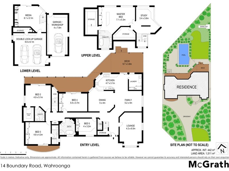 14 Boundary Road, Wahroonga NSW 2076 Floorplan