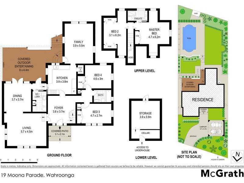 19 Moona Parade, Wahroonga NSW 2076 Floorplan