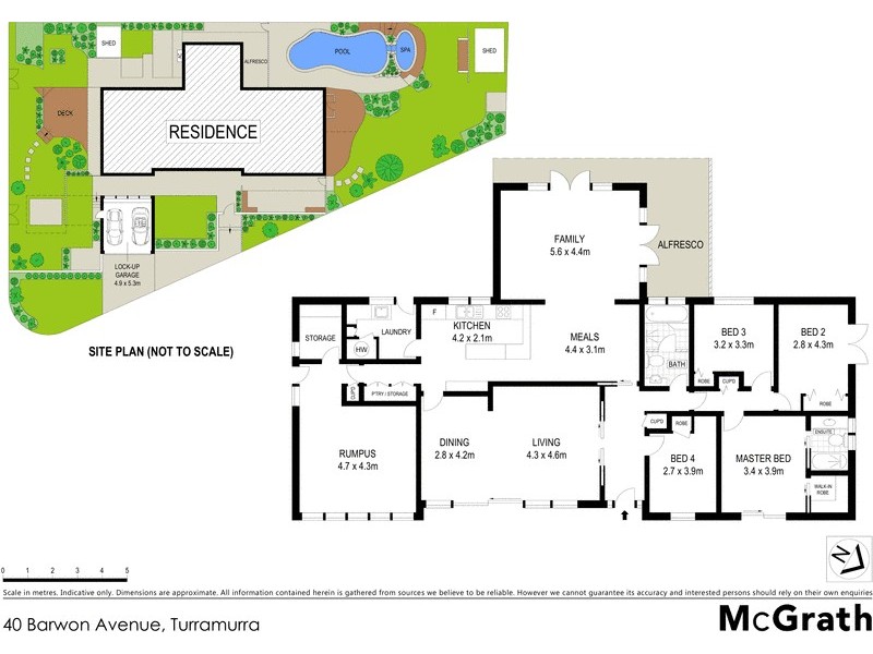 40 Barwon Avenue, Turramurra NSW 2074 Floorplan