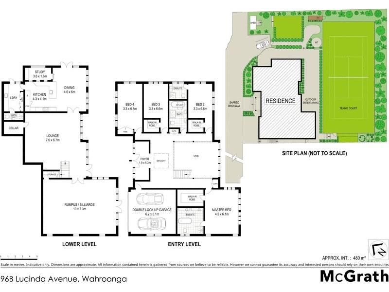 96B Lucinda Avenue, Wahroonga NSW 2076 Floorplan