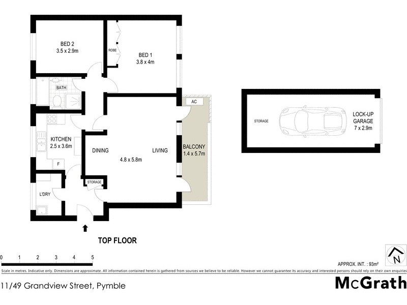 11/49 Grandview Street, Pymble NSW 2073 Floorplan
