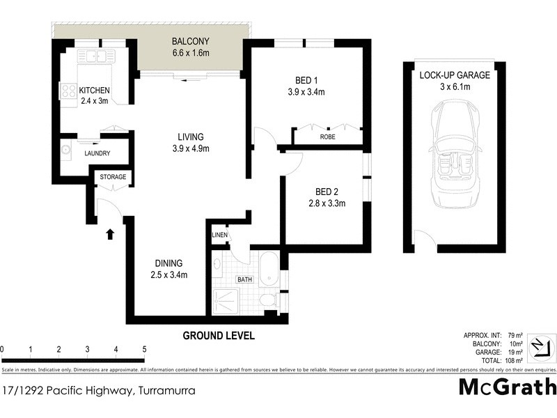 17/1292 Pacific Highway, Turramurra NSW 2074 Floorplan