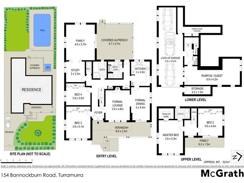 154 Bannockburn Road, Turramurra NSW 2074 Floorplan