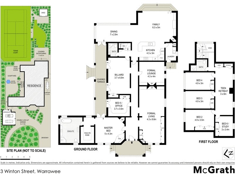 3 Winton Street, Warrawee NSW 2074 Floorplan
