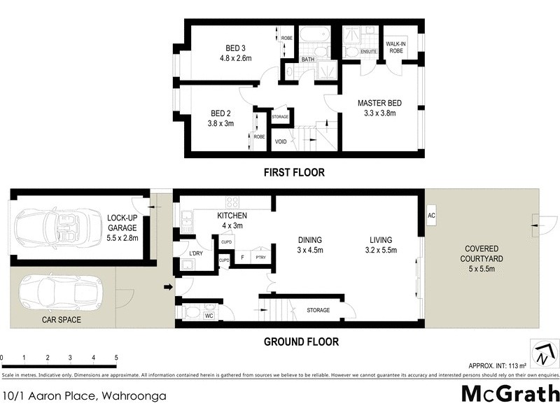 10/1 Aaron Place, Wahroonga NSW 2076 Floorplan
