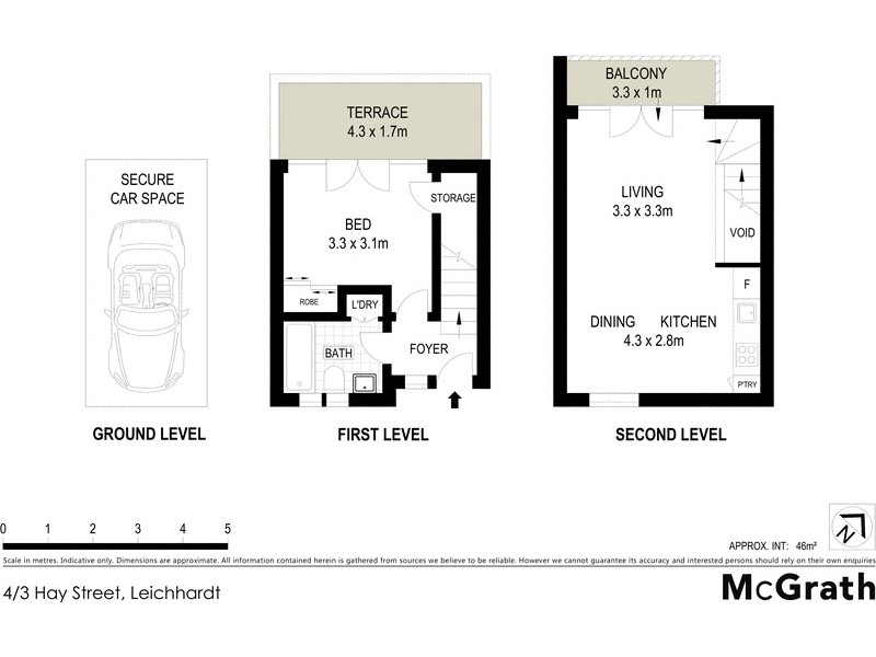 4/3 Hay Street, Leichhardt NSW 2040 Floorplan
