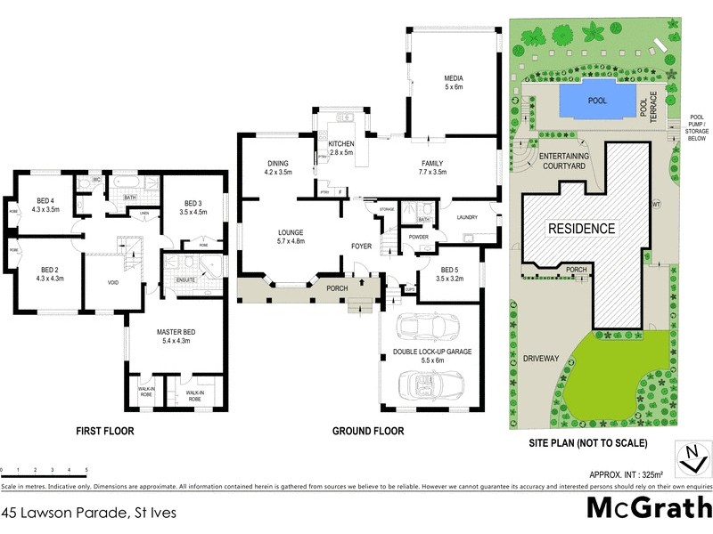 45 Lawson Parade, St Ives NSW 2075 Floorplan