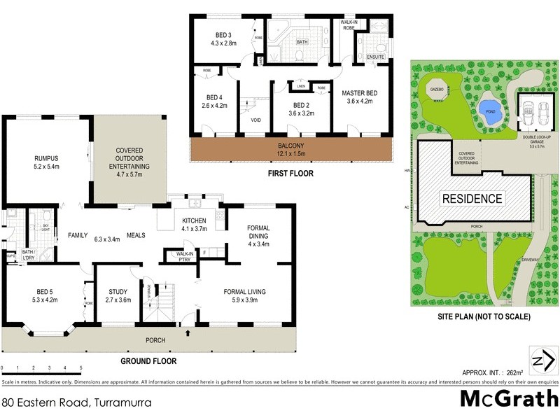 80 Eastern Road, Turramurra NSW 2074 Floorplan