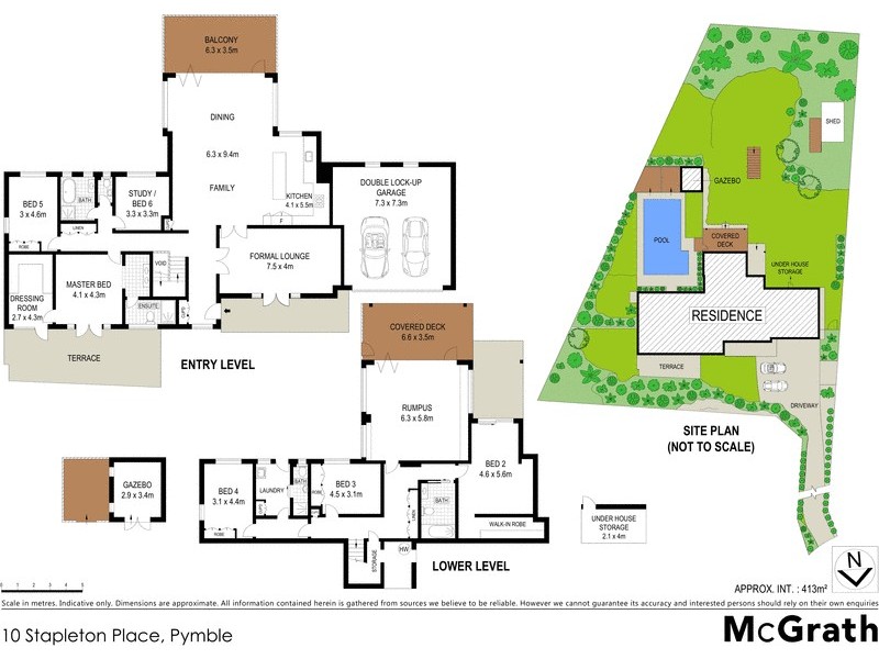 10 Stapleton Place, Pymble NSW 2073 Floorplan