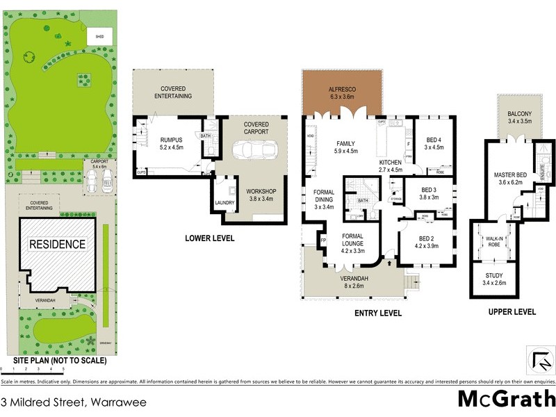 3 Mildred Street, Warrawee NSW 2074 Floorplan