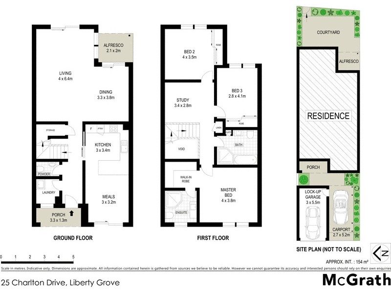 25 Charlton Drive, Liberty Grove NSW 2138 Floorplan