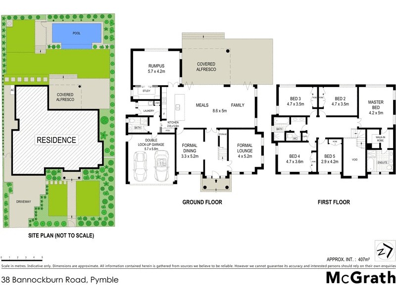 38 Bannockburn Road, Pymble NSW 2073 Floorplan
