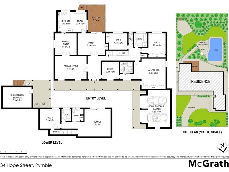 34 Hope Street, Pymble NSW 2073 Floorplan