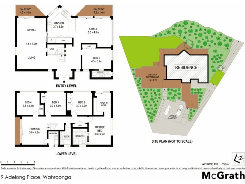 9 Adelong Place, Wahroonga NSW 2076 Floorplan
