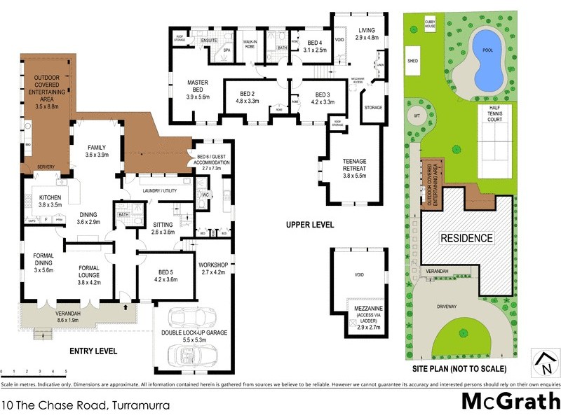 10 The Chase Road, Turramurra NSW 2074 Floorplan