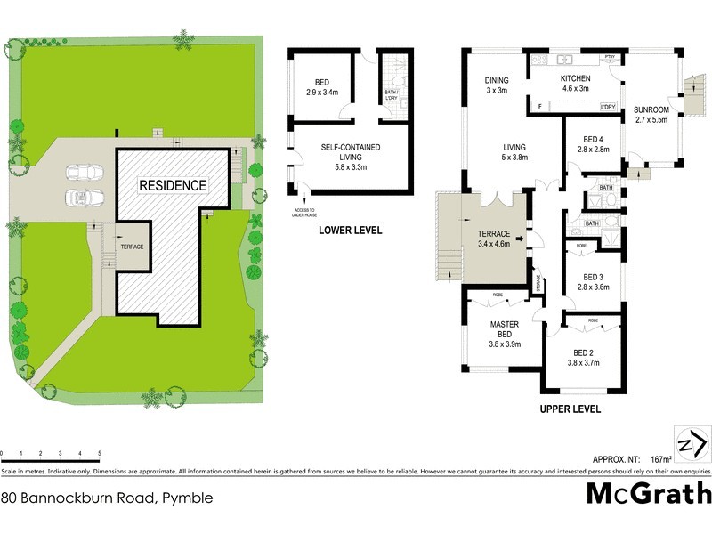80 Bannockburn Road, Pymble NSW 2073 Floorplan