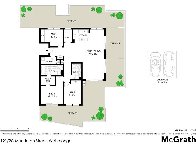 121/2C Munderah Street, Wahroonga NSW 2076 Floorplan